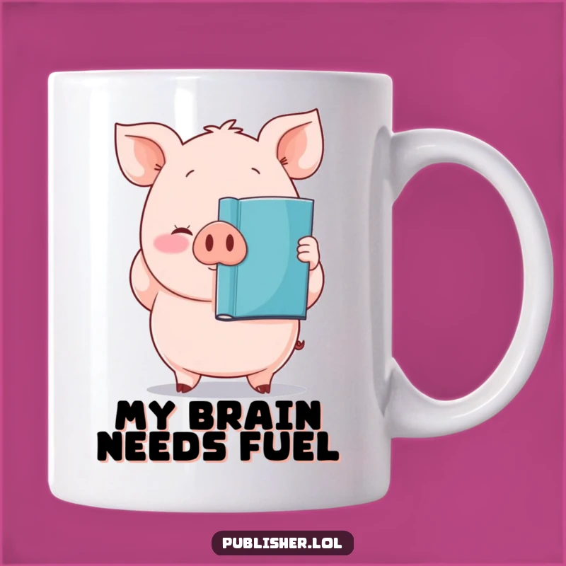 Funny Pig Author Mug: Celebrate Literary Success with this Hilarious Book Lover Gift