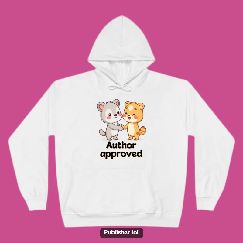 Cozy Author Collaboration Hoodie: Warm & Funny Apparel for Book Lovers, Perfect Gift