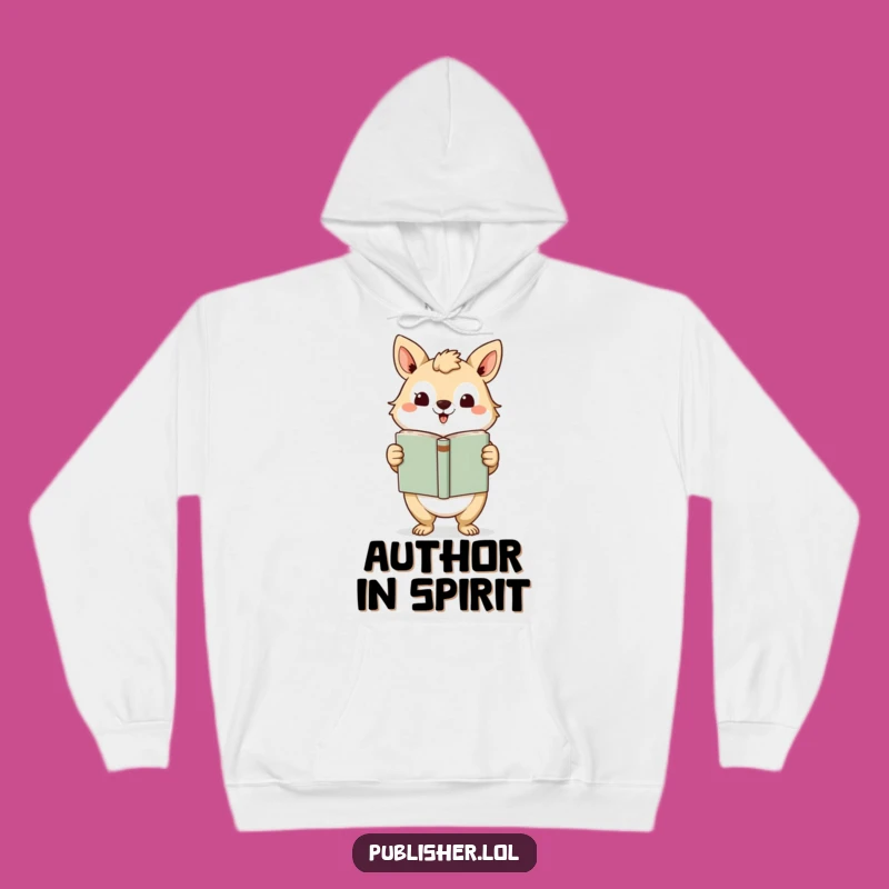 Funny Author's Retreat Hoodie: Cozy & Humorous Book Presentation Gift