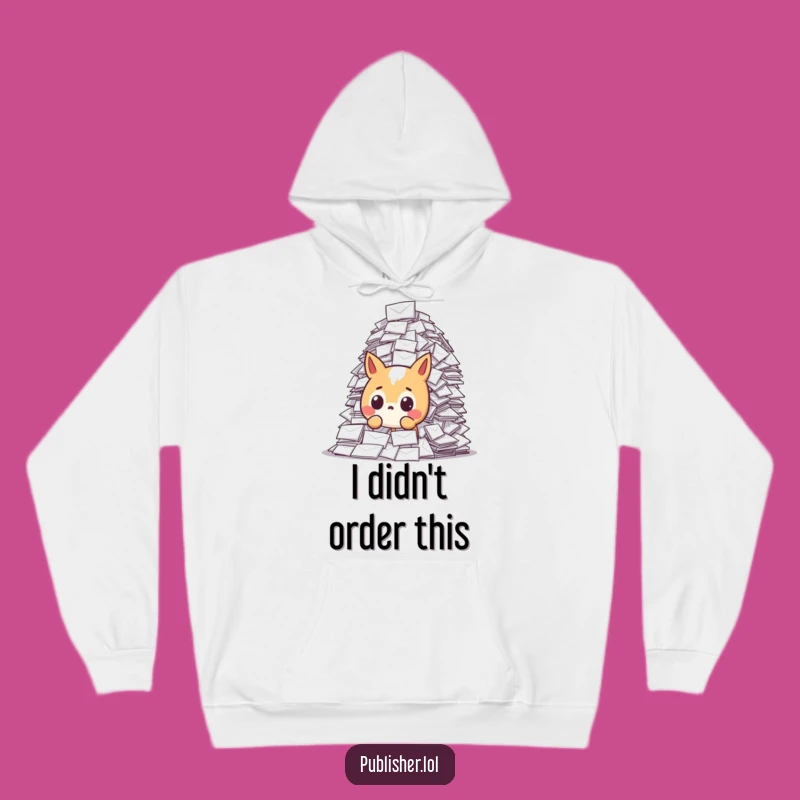 Funny Mail Mountain Hoodie - Cozy & Hilarious Animal Surprise Gift