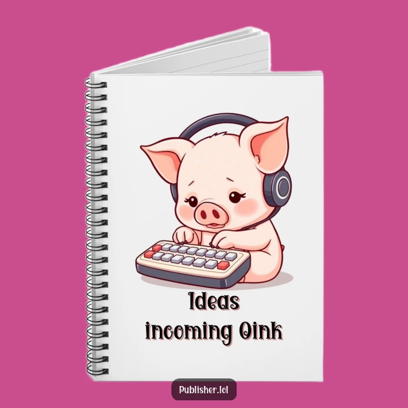 Funny Piglet Productivity Notebook: Jot Down Ideas With This Hilarious Diary!